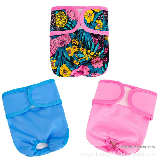 Pantalón Sanitario Lavable para Perras - Pañal Reutilizable - Image 14
