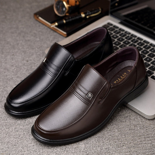 Zapatos Casuales de Cuero Genuino para Hombre - Suela Plana Antideslizante - Image 19