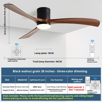 Ventilador de Techo con Luz Integrada Moderno y Minimalista - Image 26