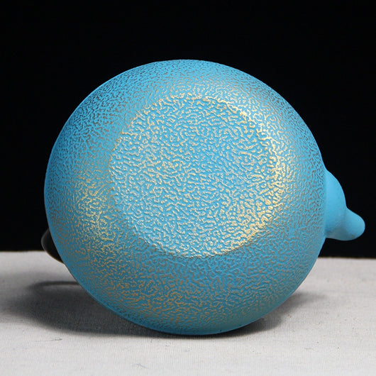 Olla de Hierro Fundido Estilo Europeo y Americano Rosa y Azul - Image 13