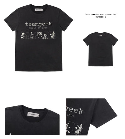 Camiseta Punk Rock Vintage Estampada de Algodón Lavado - Image 7