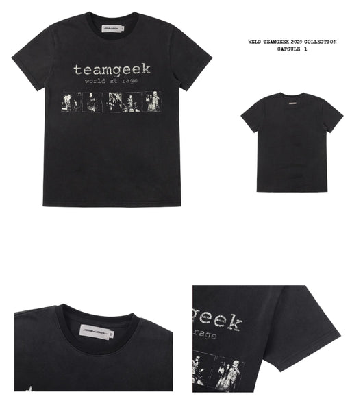 Camiseta Punk Rock Vintage Estampada de Algodón Lavado - Image 7