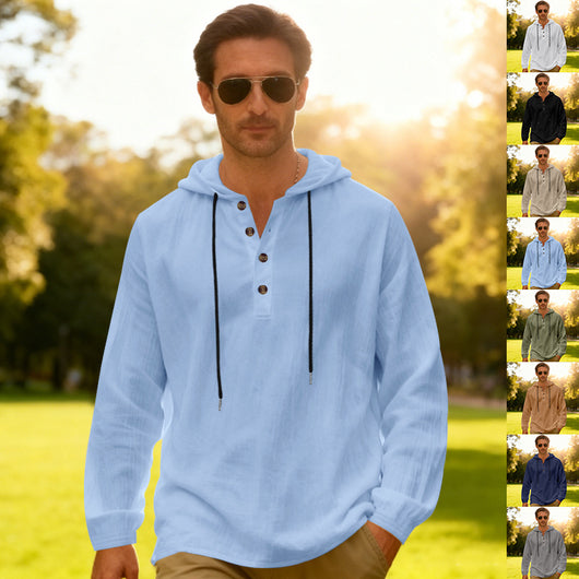 Camisa Playera Transpirable con Capucha para Hombre