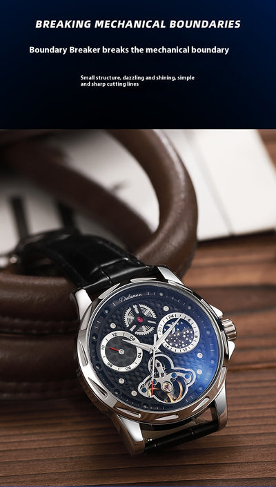 Reloj Automático de Acero Inoxidable con Esfera Luminosa Impermeable - Image 15
