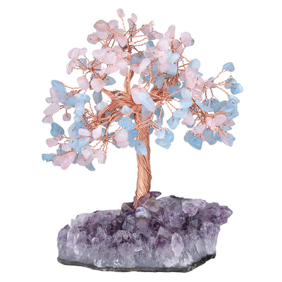 Árbol de Amatista Natural con Base de Grava - Ornamento Artesanal - Image 4