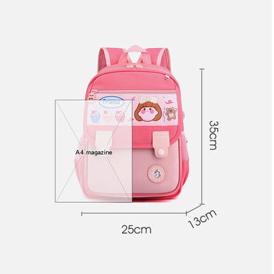 Mochila Escolar Infantil Ligera con Diseño de Dibujos Animados para Niños y Niñas - Image 17