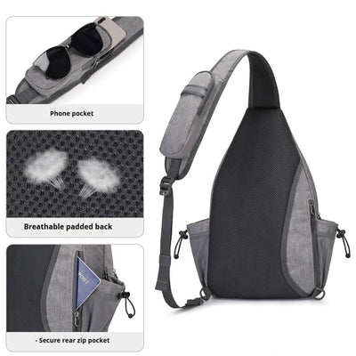 Bolsa de Pecho Oxford Unisex Plegable de Gran Capacidad - Image 15