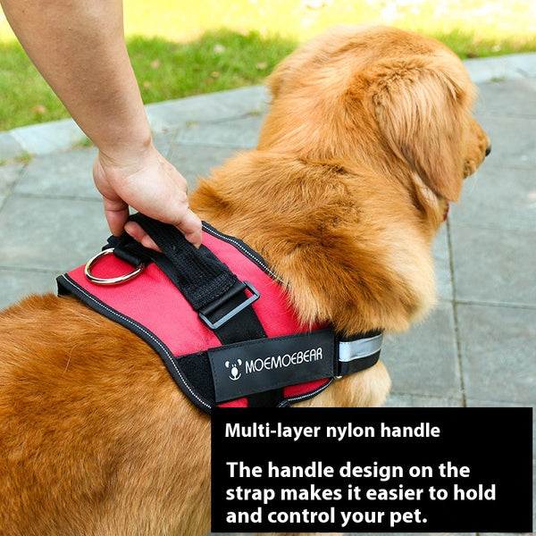 Arnés Pectoral para Perros de Tela Oxford