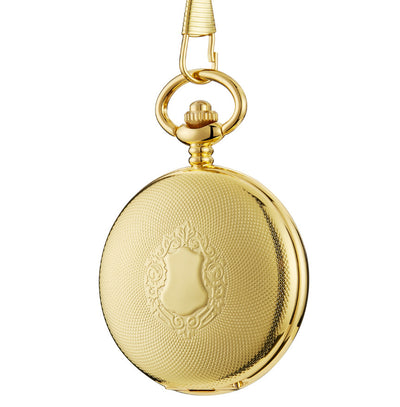 Reloj de Bolsillo Automático Mecánico con Diseño Floral Retro Calado - Image 7