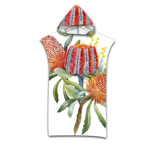 Poncho Cambiador Playa con Capucha - Protección Solar y Resistente al Viento - Image 13