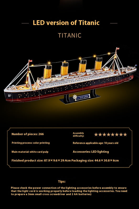 Maqueta de Barco de Papel Tiedani - Modelo 3D para Armar a Mano - Image 26
