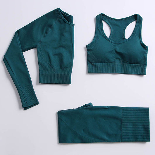 Conjunto de Yoga Seamless sin Costuras para Mujer - Image 19