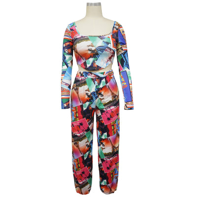 Conjunto de Blusa Estampada y Bloomers para Mujer - Image 17