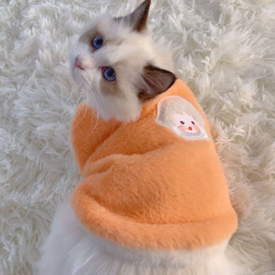 Suéter Cálido de Felpa para Mascotas en Invierno - Image 7