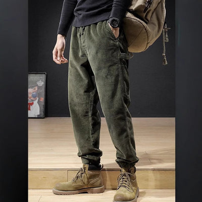 Pantalones de Pana Holgados Talla Grande para Hombre - Image 3