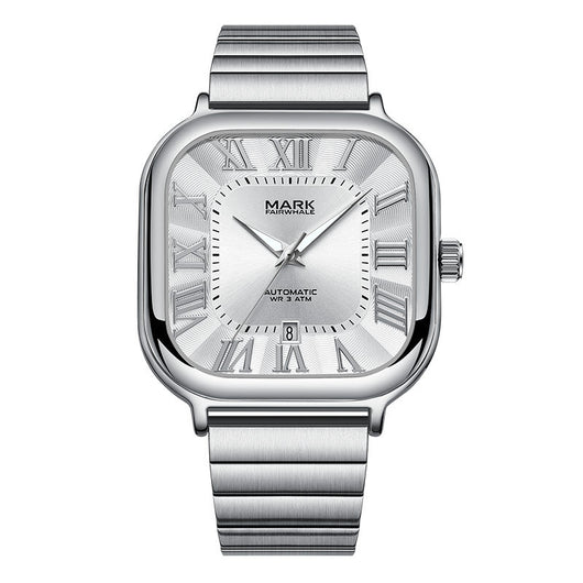 Reloj Mecánico Automático Cuadrado Resistente al Agua con Esfera Luminiscente - Image 6