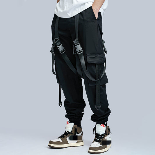 Pantalones Funcionales Holgados para Hombre - Comodidad y Estilo - Image 2