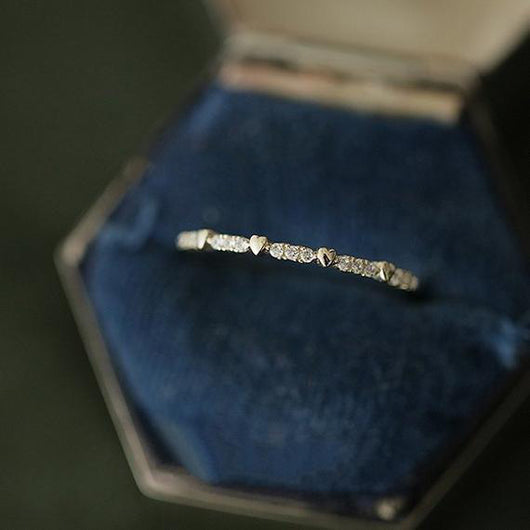 Anillo Plateado en Plata Esterlina Estilo Moderno para Mujer - Image 3