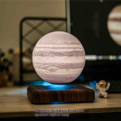 Parlante Bluetooth con Planeta Flotante Magnético - Image 18