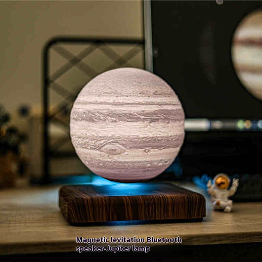 Parlante Bluetooth con Planeta Flotante Magnético - Image 18
