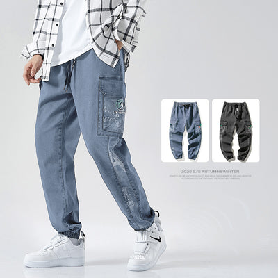 Pantalón Retro Holgado Talla Grande para Hombre - Image 5