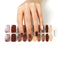 Adhesivos de Uñas Semipermanentes Coreanos con Base de Pegamento