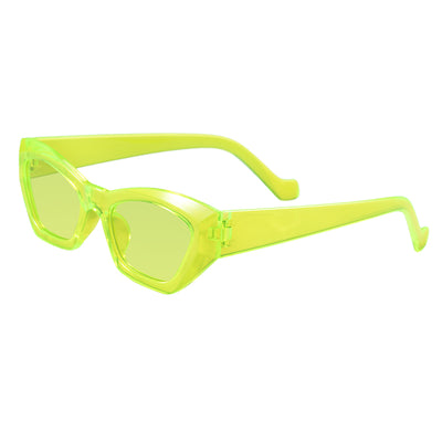 Gafas de Sol Cat Eye Geométricas en Colores Translúcidos - Image 5