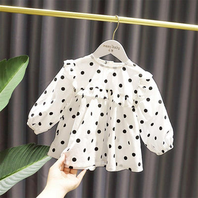 Blusa Infantil con Lunares para Niña - Image 11
