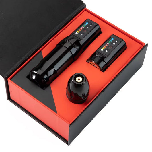 Pluma Inalámbrica para Tatuaje 2400 mAh - Máquina Todo en Uno con Batería Dual - Image 18