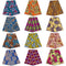 Reversible Printed Fabric Double-Sided Cerecloth - Geometric Design Polyester