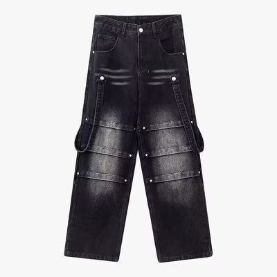 Jeans Unisex Estilo Urbano American Monkey Wash - Image 6