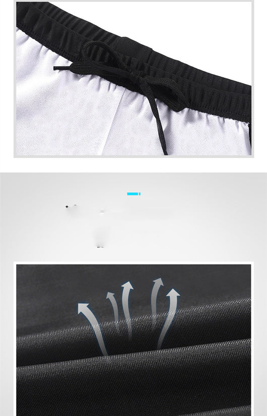 Shorts de Baño para Hombre Talla Grande a Rayas con Sombrero y Cintura Elástica 3D - Image 6