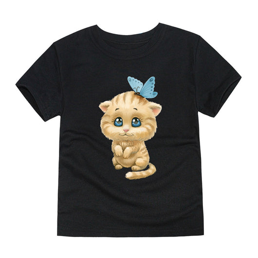 Playera Infantil con Estampado de Animales por Transferencia de Calor - Image 14