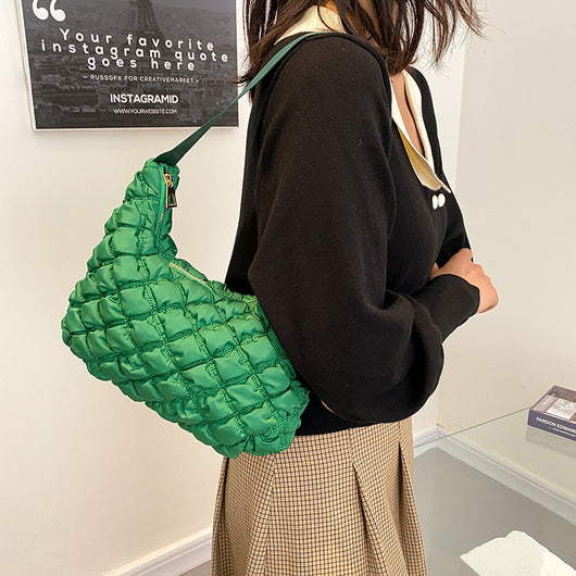 Bolsa de Nylon Personalizada para Mujer con Costura de Auto