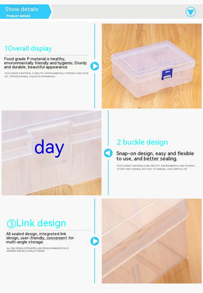 Caja Organizadora de Herrajes Transparente - Image 6