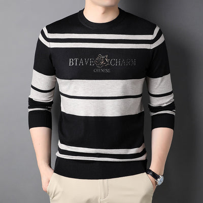 Suéter Ligero de Cuello Redondo para Hombre - Ideal para Otoño - Image 9