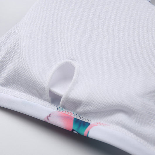 Traje de Baño Strapless Espalda Descubierta para Mujer - Image 10