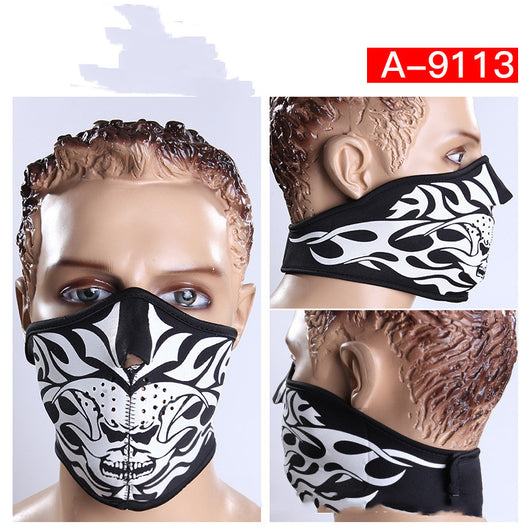 Máscara de Calavera Ciclista para Halloween, Esquí y Montaña - Image 15