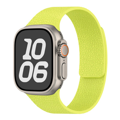 Correa Magnética para iWatch S10 Patrón Litchi Silicona Suave - Image 8
