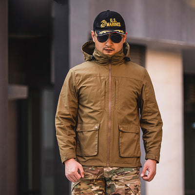 Chaqueta Táctica Camuflaje para Hombre - Estilo Outdoor Versátil - Image 10