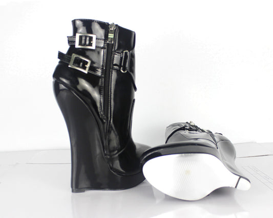 Tacones Altos Plataforma Impermeables Talla Grande para Mujer - Image 2