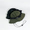 Sombrero Tipo Balde Retro con Protección Solar UV
