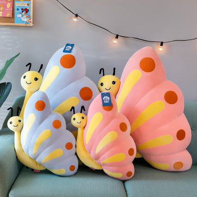 Almohada Decorativa Mariposa - Peluche Suave para Niños