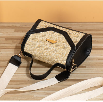Bolsa Crossbody Cuadrada Pequeña con Lentejuelas Tejidas - Image 23
