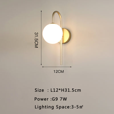 Lámpara de Pared Minimalista para Hotel y Sala de Estar Moderna - Image 12