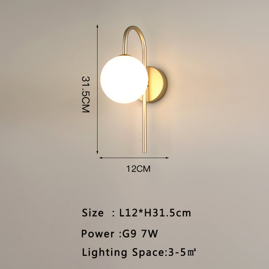 Lámpara de Pared Minimalista para Hotel y Sala de Estar Moderna - Image 12