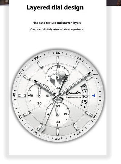 Reloj Automático para Hombre Resistente al Agua con Calendario y Esfera Luminosa - Image 15