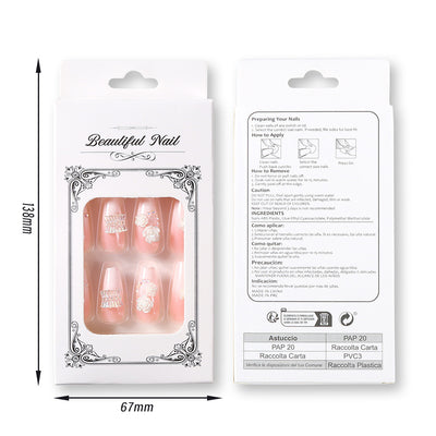 Stickers de Uñas Multicapa Arco Cristal Hielo 3D - Image 7