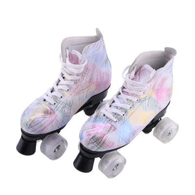 Patines de Cuatro Ruedas Symphony Feather con Luces LED - Patines Adulto de Alto Rendimiento - Image 14