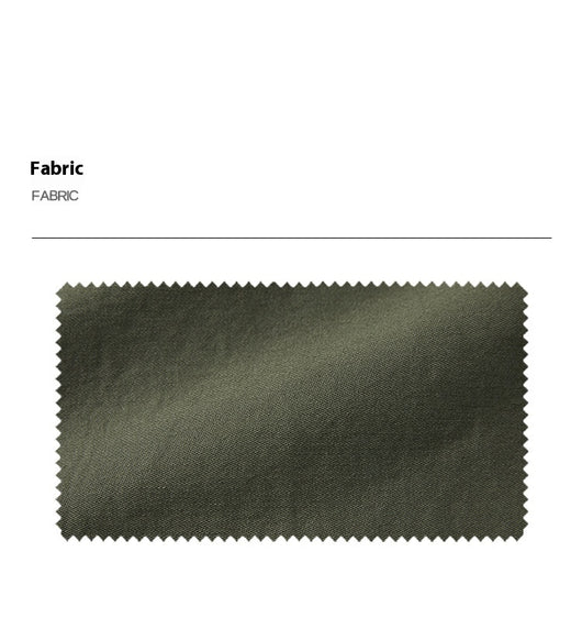Camisa de Trabajo Algodón Satinado Verde Oliva para Hombre - Image 15